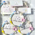 Chiikawa Hachiware Usagi Beaded Bracelet Fashion All-match Cartoon Bracelet Nicle. 