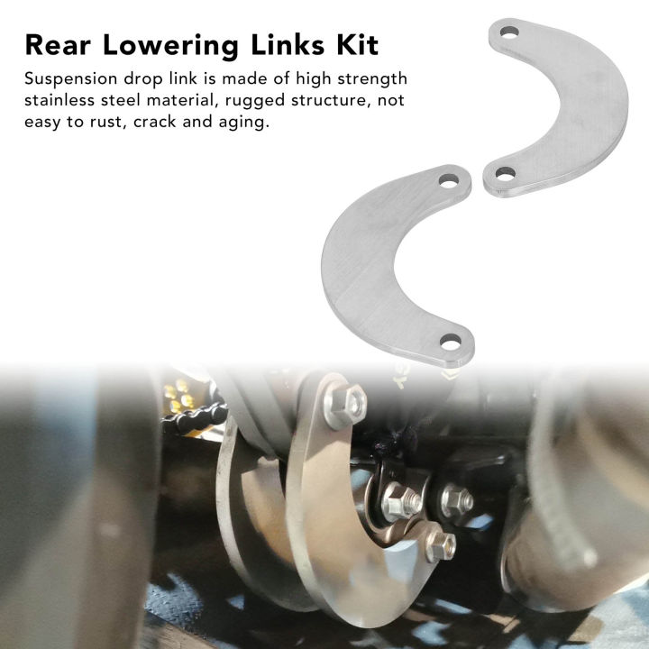 2%20Pcs%2030mm%20Rear%20Suspension%20Lowering%20Links%20Stainless%20Steel%20Linkage%20Cushion%20Connecting%20Seat%20Height%20Drop%20Lever%20for%20R15%20V3%202018%E2%80%912020%20-%20Image%204
