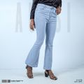 AURSI Bootcut Ladies Denim Flare Pants - Stretchable - Jeans Pant - AURSI. 