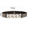 Waist Belt Easy to Match Exquisite Faux Leather Women Belt.