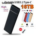 Smalshop Original Portable SSD External Hard Drive 1TB 2TB High Speed Solid State Hard Disk Type-C USB 3.0 Electronics for Laptop/Phone. 