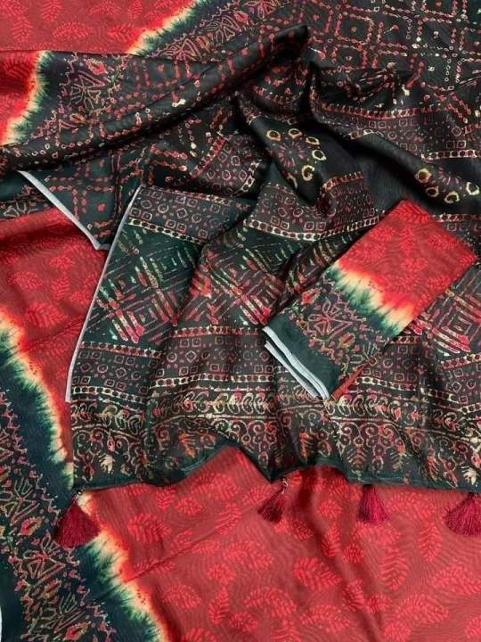 Chanderi%20Silk%20Digital%20Printed%20tassel%20Saree%20Soft%20and%20comfortable%2013+1.5%20Hand%20Saree%20For%20Women%20with%20blouse%20pis%20-%20Image%207