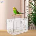 Acrylic Villa Bird Cage Hamster Cage for Cockatiels Parrotlets Small Birds Bird Cage.