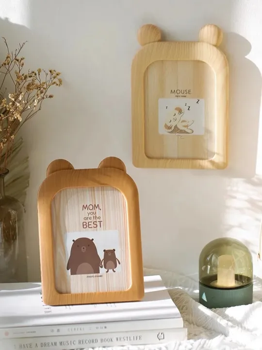 Scandinavian%20Ins%20Creative%207-inch%20Photo%20Frame%20Table%20Baby%20Photo%20Cartoon%20Wall%20Cute%20Picture%20Frame%20Desktop%20Doodads%20-%20Image%202