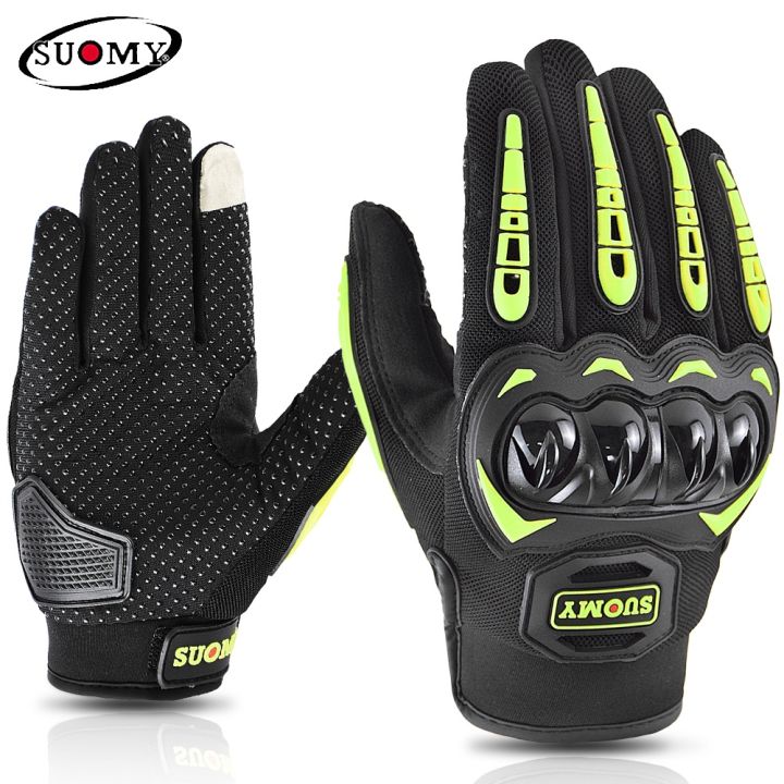 Premium Quality Soumy Full Finger hand gloves for biker