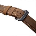 Leather 20mm 22mm 24mm watch straps For Samsung Galaxy 46mm 42mm S3 Watch Band For Huami Amazfit Straps. 