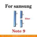 Power button For Samsung Galaxy Note 8 N950 F Note 9 N960 F Power and Side Button Keys button on off volume up and down button on the side Replacement Part. 