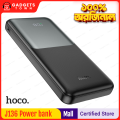 Hoco J136 10,000 mAh Power Bank | 22.5 W Dual USB‑A + 20 W USB‑C Fast Charging | PD/QC/FCP/SCP/AFC | LED Digital Display | Slim 17 mm ABS+PC Shell | Portable 245 g Backup Battery.