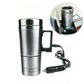 【Thriving】 12V 300ML Coffee Bottle Boiling Heater Electric Heating Cup.