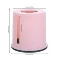 Household Round Paper Box Plastic Tissue Box Suitable For Kitchen Restaurant Bathroom Tissue Boxes Housewear Furnishings. 