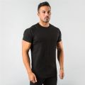 New Stylish Plain Tops Fitness Mens T Shirt Short Sleeve Muscle Joggers Bodybuilding Tshirt Male Gym Clothes Slim Fit Tee Shirt. 
