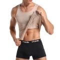 Body Shaper Shirt Corrective Posture Men Belly Control Modeling Sport Compression Vest Chest Muscle Elastic Underwear Shapewear. 