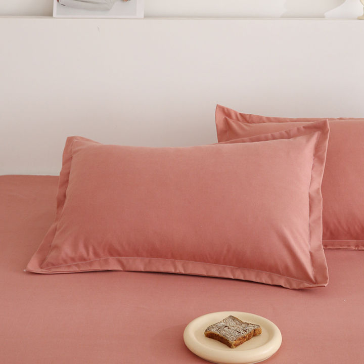 Thickened%20brushed%20bed%20sheet%20single%20piece%20solid%20color%20washed%20cotton%201.2%20meters%201.5%20meters%20modern%20simple%20single%20red%20quilt%20ins%20-%20Image%204