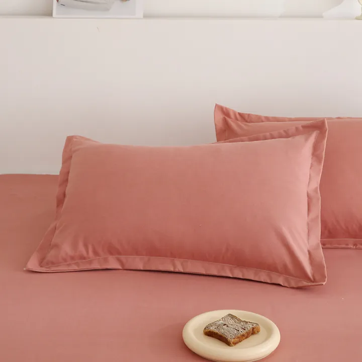 Thickened%20brushed%20bed%20sheet%20single%20piece%20solid%20color%20washed%20cotton%201.2%20meters%201.5%20meters%20modern%20simple%20single%20red%20quilt%20ins%20-%20Image%204