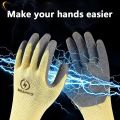 1 Pair 400v Insulating Gloves Anti-electricity Security Protection Gloves Rubber Electrician Work Gloves Protective Tool.