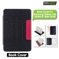 For Samsung Galaxy Tab A 2019  SMT295  Flip Book Cover + Tempered Glass Protector for Samsung galaxy tab a8 2019- 8.0 inches 2 In 1 Combo Pack. 