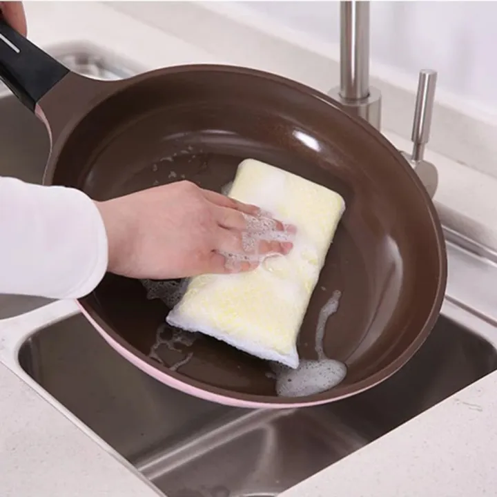 5Pcs%20Household%20Multi-Purpose%20Scouring%20Pads%20Cleaning%20Sponges%20/%20Useful%20Cleaning%20Tools%20/%20Cleaning%20Wash%20Cloth%20For%20Effortless%20Clean%20Dishes,%20Pots%20and%20Pans%20-%20Image%204