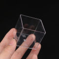 10Pcs 70ml Plastic Mousse Cup Pudding Cup Yogurt Cups For Party Wedding Grid Beauty Dessert Table Supplies.