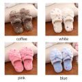 Winter Non-slip Bow Slippers Ladies Indoor Home Shoes. 