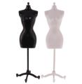 30cm Mini Mannequin Dress Clothes Gown Model Stand for Doll Display Holder. 