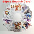 【Trick or Treat Alliance Mall】Spanish Pokemon Cards Charizard Gx Pokemon Golden Cards Charizard Vmax Mewtwo Pikachu Gx Pack Collection Card.