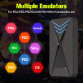 JMachen Hyper Base Lbox Retro Game Console for PS4/PS3/Switch/PS2/Wii/WiiU/PS1 Launchbox 2TB Gaming HDD with 4200+ PC/3D Games.