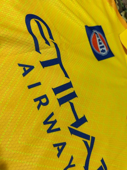 CSK%20Chennai%20Super%20Kings%20Jersey%202025%20Short%20Sleeves%20Premium%20Honeycomb%20Fabric%20-%20Image%204
