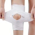 1pc Breathable Knee Pads with Side Stabilizers and Soft Bandages for Knee Arthritis Support.