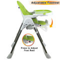 IVOLIA multi-function baby high chair better top sell plastic chair for baby. 