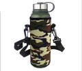Water Bottle Carrier Neoprene Insulated Water Bottle Sleeve for Klean Kanteen 32oz and 40oz, Flask 32oz and 40oz Insulated Drinking Bottle, Tumbler Travel Holder Bag with Removable Shoulder Strap, Suitable for Hiking Travel Camping. 