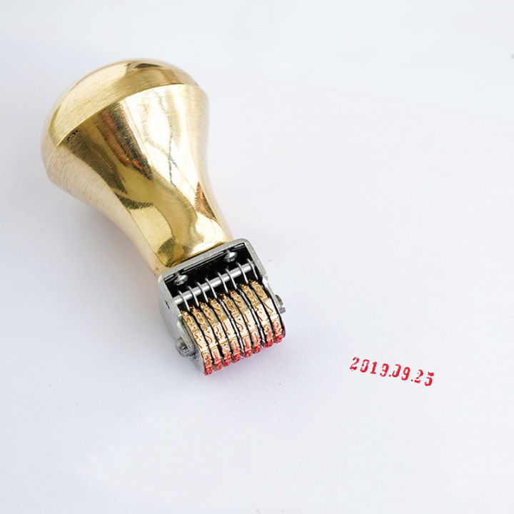 Retro%20Roller%20Date%20Stamp%20Copper%20Metal%20Calendar%20Time%20Diy%20Handmade%20Soap%20Craft%20Supplies%20Wax%20Seal%20Beads%20-%20Image%203