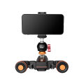 YELANGU L4X motorlu kamera kaymak Video Dolly elektrikli parça kaymak uzaktan DSLR kamera kamera için eylem kamera telefonu.