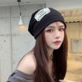 Soft Korean Style Summer Spring Solid color Stacking bonnet Knitted Hat Men Skull cap Women Beanie. 