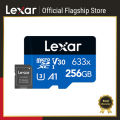 Lexar High-Performance 633x 256GB microSDHC/microSDXC UHS-I Memory Card with High Transfer Speed - Fast Video Capture - Feature A1/A2 Class. 
