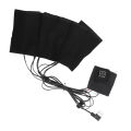 USB Heating Pad, Wear Resistant Electric Cloth Heater Pad for Waist Heating. 