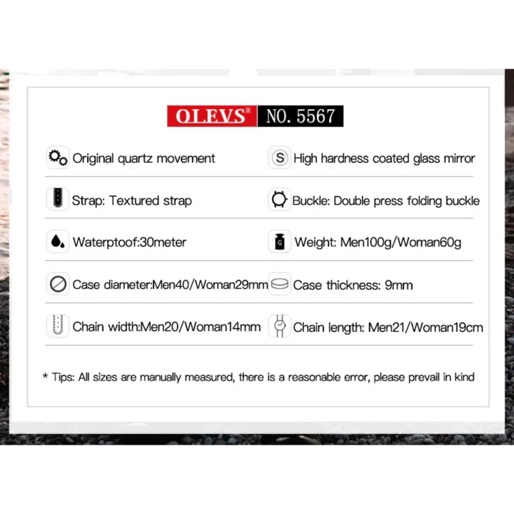OLEVS%205567%20Silver%20Stainless%20Steel%20Analog%20Watch%20For%20Men%20-%20White%20&%20Silver%20-%20Image%205