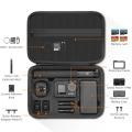 For DJI OSMO Action 5 PRO Portable Case Waterproof Bag Charger Battery Base Selfie Stick Storage Box Handbag Camera Accessories.