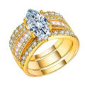 【Toy life hall】Wedding Shiny Couple Rings. 