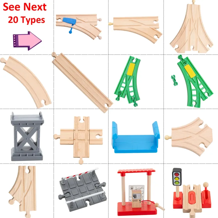 TBKJOYS%20Wooden%20Train%20Track%20Railway%20Accessories%20All%20Kinds%20of%20Wood%20Track%20Variety%20Comnent%20Eduional%20Toys%20-%20Image%202