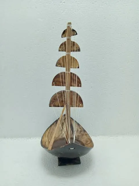 Handcrafted%20Coconut%20Shell%20made%20five%20Sailing%20Boat%20Showpiece%20-%20Image%202