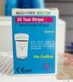 Accu Chek Doctor 25pc Test Strips for Glucose Monitor meter. 