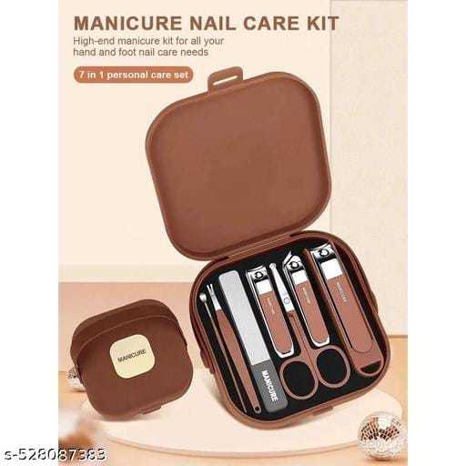 Anti-splash Nail Clipper Set-- (7 pcs )