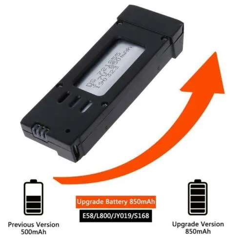 Battery Replacement Drone S168 Battery Drone Battery RC Drone