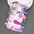 14 Pieces Set colourful Hair Clips For Girl and Children.