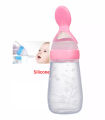 Silicone Baby Feeding Spoon and Feeder, Essential Baby Feeding Tool for Easy and Safe Feeding.
