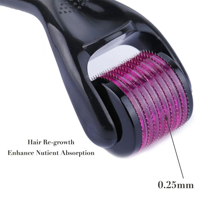 Titanium%20Derma%20Roller%20-%20Black%20&%20Purple%20(1.5mm)%20-%20Image%202