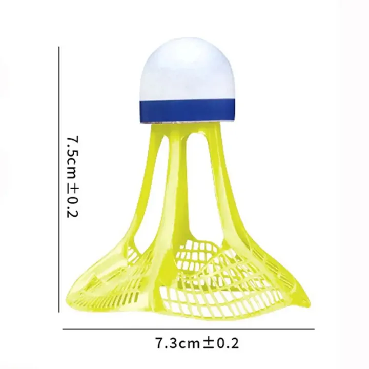 3Pcs%20Windproof%20Badminton%20Wind%20Resistance%20Shuttlecock%20Ball%20Training%20Accessoires%20Sport%20Supplies%20Multicolor%20Nylon%20Badminton%20-%20Image%207