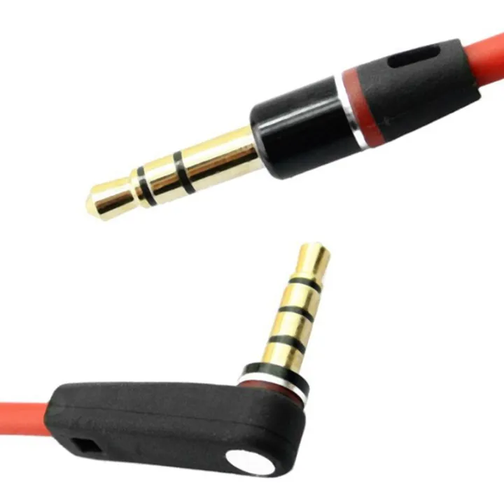 Replacement Earphone Cable for Beats Mixr/Solo HD Headphones with Remote Control Talk and Volume +/- Male-Male Audio Wire T84D Creek