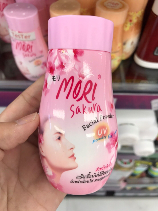 Mori%20Sakura%20Facial%20Powder%20with%20UV%20Protection%20-Pink%2050g%20By%20NS%20Glamour%20Mart%20-%20Image%203