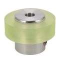 XHHDQES 2X,300mm Aluminum Polyurethane Industrial Encoder Wheel Measuring Wheel for Measuring Rotary Encoder. 